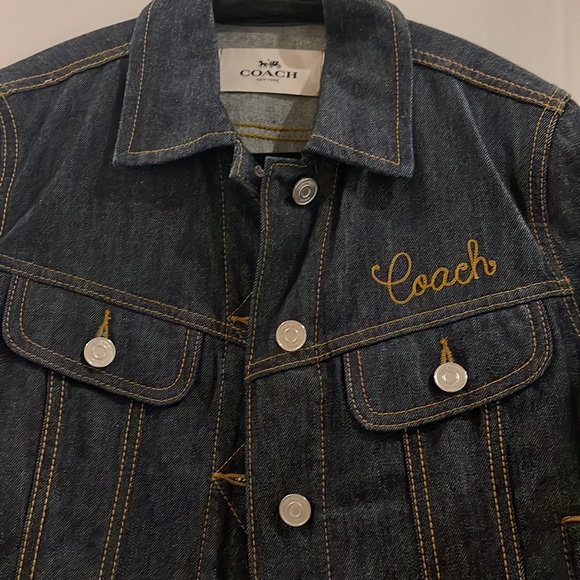 Coach Jackets & Coats Coach Denim Jacket Brand New Poshmark